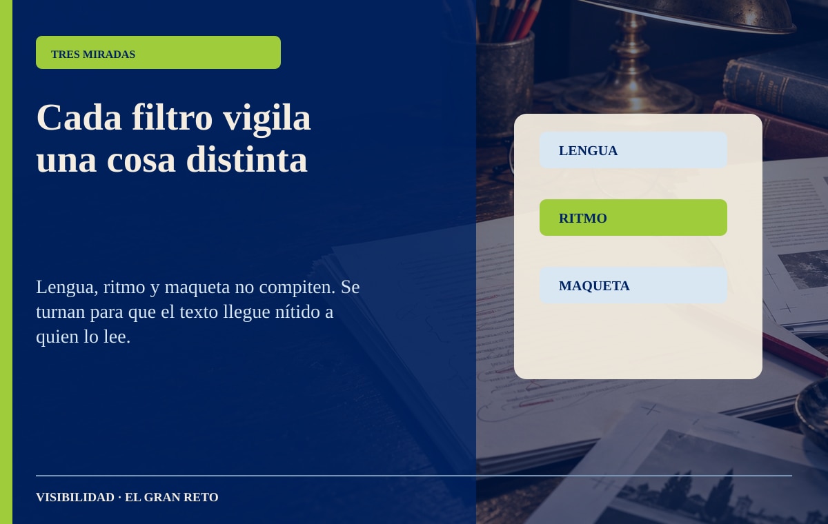 Lápiz de corrección, pruebas y lectura editorial