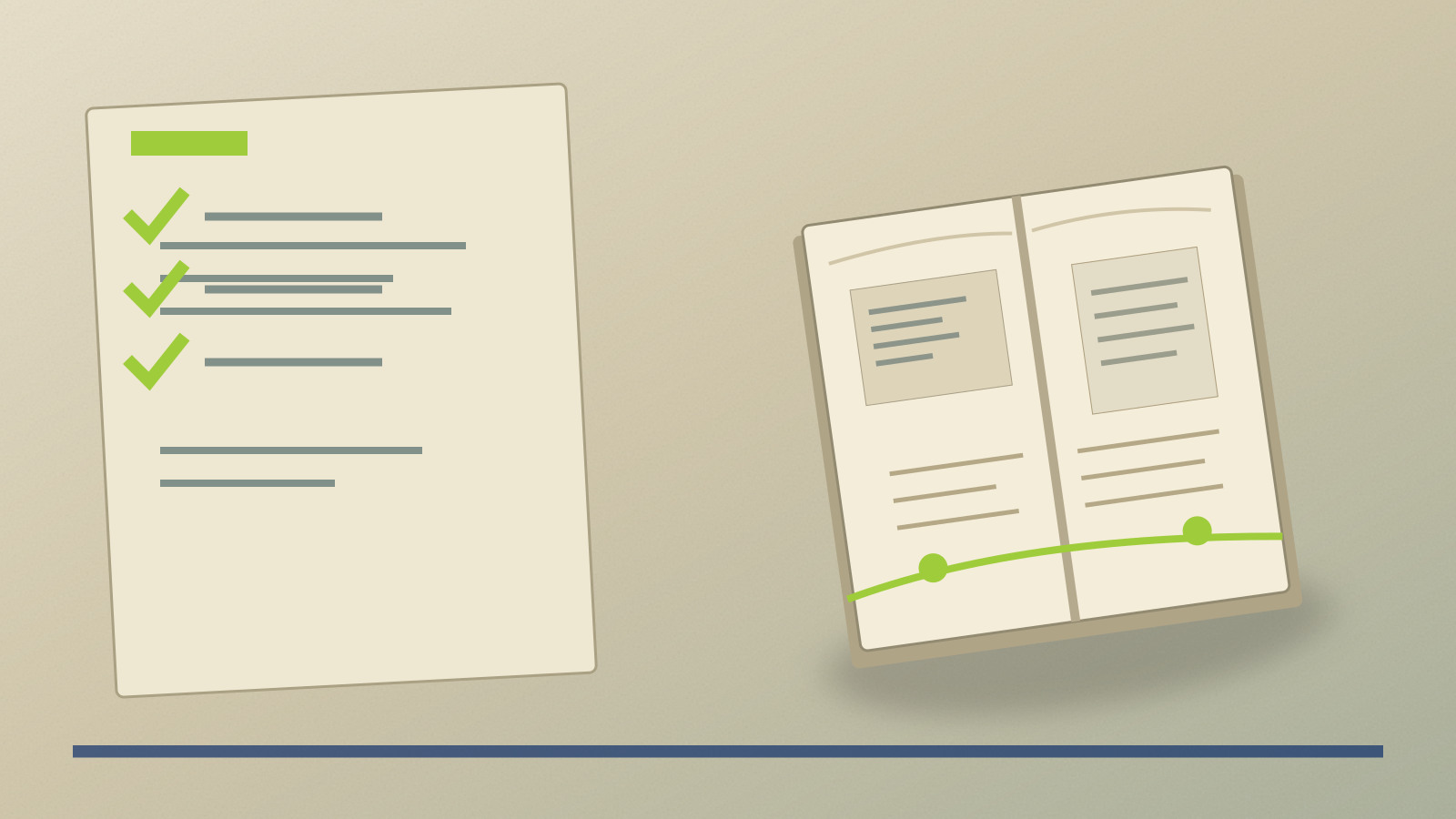 Lista visual para comprobar identificador, formato y datos de una edición