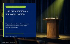 Imagen destacada de la guía para preparar una presentación de libro.